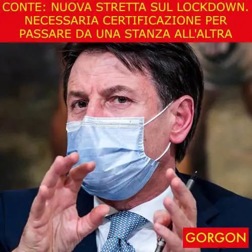 Ecco la satira del giorno. Nuova stretta sul lockdown