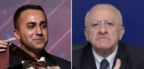 "Sciacallo", "I tuoi errori" È rissa De Luca-Di Maio
