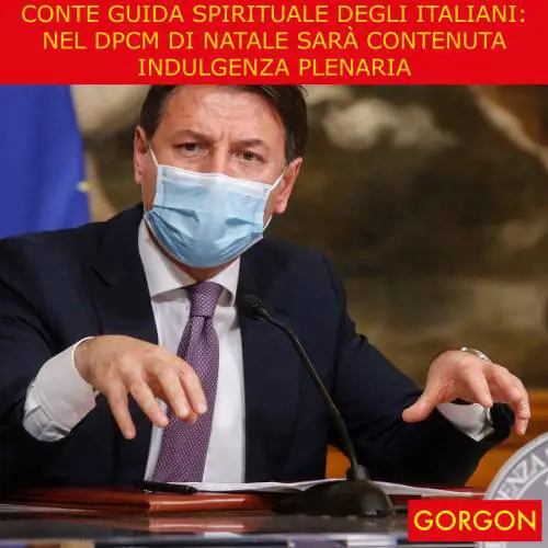 Ecco la satira del giorno. Conte guida spirituale degli italiani