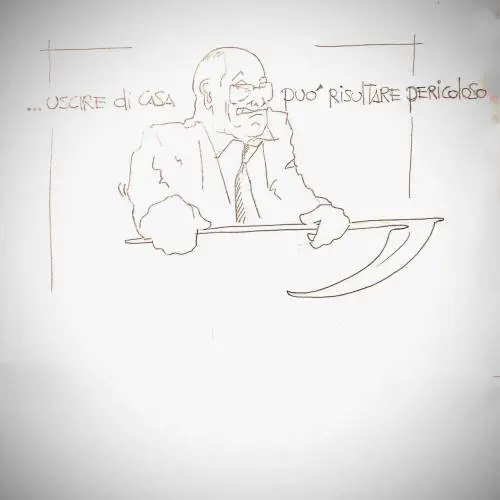 La vignetta del giorno: il Prof.Galli invita a uscire di casa solo con tour guidati