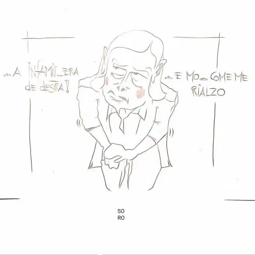 La vignetta del giorno: dopo le offese di Morra La Boldrini s'inginocchia ...ma