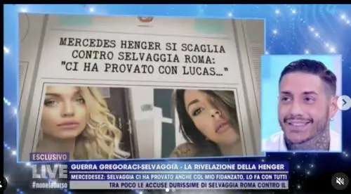 Le bugie di Selvaggia Roma? “Ci ha provato anche con il fidanzato di Henger”
