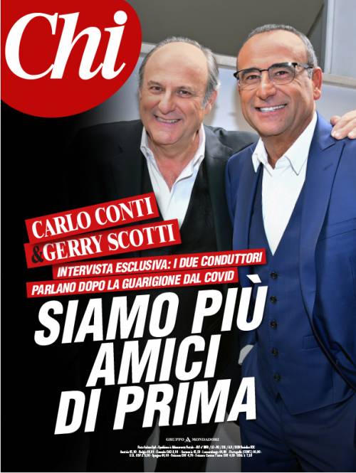 Gerry Scotti e Carlo Conti raccontano il Covid: "Neanche una parola a Gabriella..."