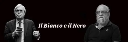 Il Bianco e il Nero, Sgarbi: "Vietare lo sci è una bestemmia". Covatta: "Mi fido dei medici"