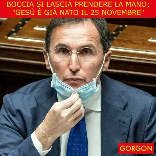 Ecco la satira del giorno: Boccia esagera col Natale