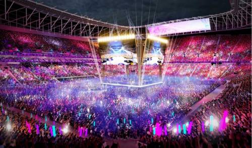 Il Milan va in pressing sul nuovo San Siro E svela la versione rock