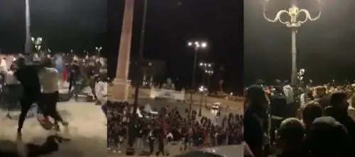 Calci, insulti e assembramenti: ecco la maxi rissa "organizzata"