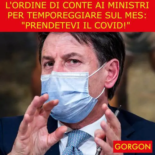 Ecco la satira del giorno. L'ordine di Conte ai ministri