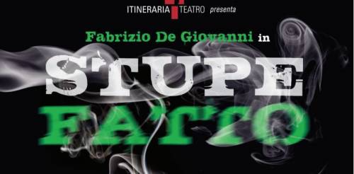 "Stupefatto", a teatro un'iniziativa per sensibilizzare i giovani sulle insidie della droga