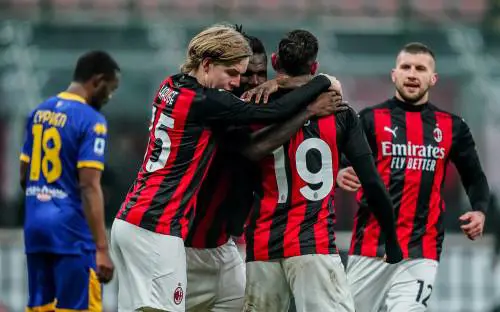Il Milan sbatte sui legni. Lo salva un Theo alla Ibra