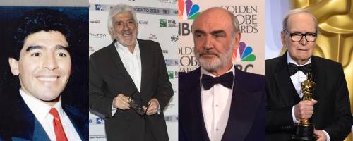 Da Morricone a Maradona: i volti celebri che ci hanno lasciato nel 2020