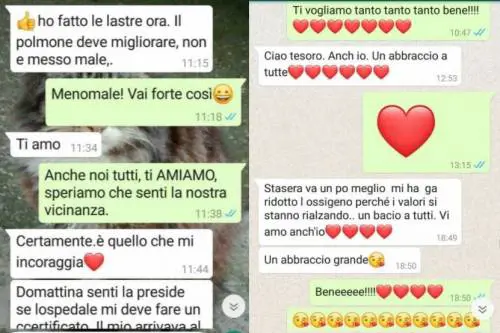 Maestra muore di Covid. Sua figlia pubblica gli ultimi messaggi scambiati su WhatsApp e attacca i negazionisti