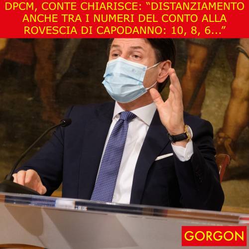 Ecco la satira del giorno. Conte chiarisce il Dpcm