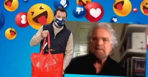 Salvini mazziato, Grillo coccolato dai media