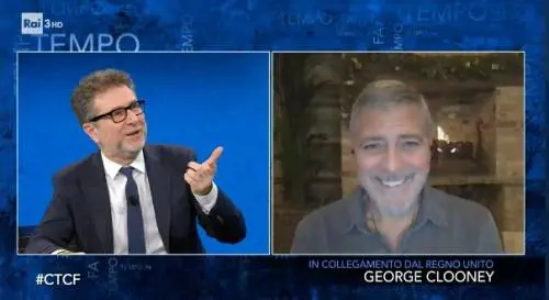 "Fazio ha pagato 150mila euro per George Clooney?", l'indiscrezione che imbarazza la Rai. Ma viale Mazzini smentisce