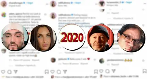 Tutti i "vaffa" dei vip in un minuto. Così salutano il terribile 2020