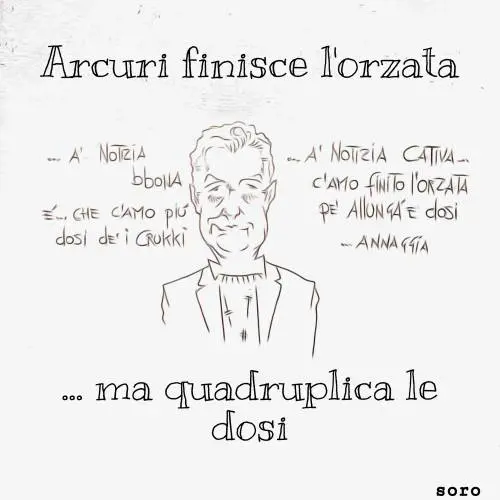 La vignetta del giorno: Arcuri ci fa superare la Germania come numero di dosi