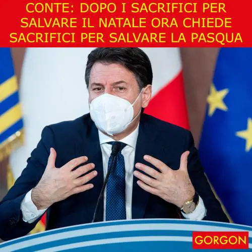 Ecco la satira del giorno. Conte chiede nuovi sacrifici