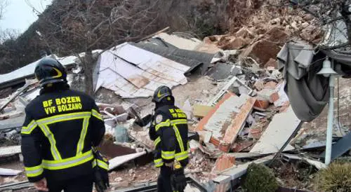 Bolzano, frana sull'albergo: strage evitata per il lockdown