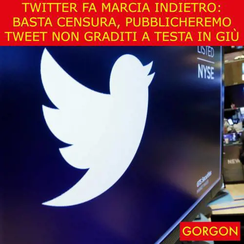 Ecco la satira del giorno: Twitter fa marcia indietro