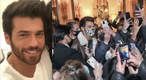 Assembramenti intorno a Can Yaman. L'attore si becca 400 euro di multa