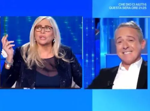 "Questo me se inc....", "Ma che siete matti?", scintille a Domenica In tra Mara Venier e Diaco