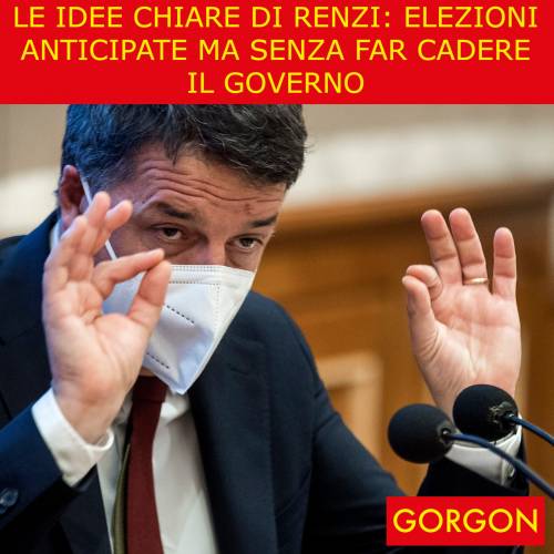 Ecco la satira del giorno. Le idee chiare di Renzi