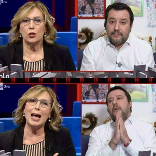"Salvini, si rischia la violenza" Scoppia il caos in diretta in tv