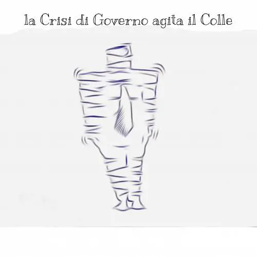 La vignetta del giorno: la crisi di governo agita il Colle