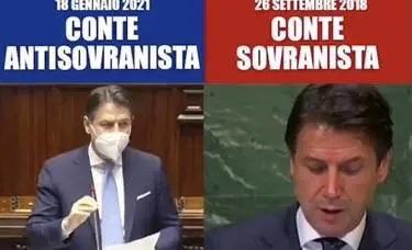 Meloni smaschera Conte "Quanto vale la sua parola Cosa diceva tre anni fa..."