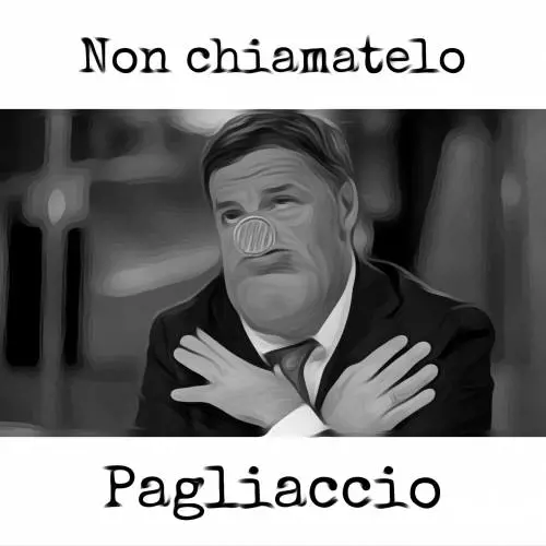 La vignetta del giorno: Renzi, non chiamatelo pagliaccio