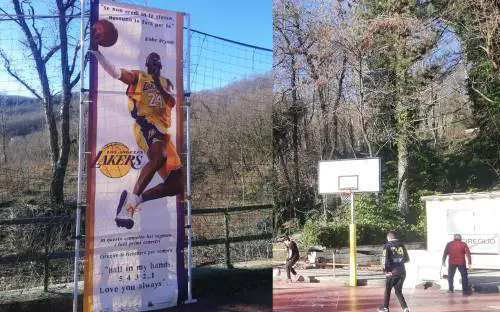 Cireglio ricorda Kobe Bryant: il campetto dove iniziò a sognare