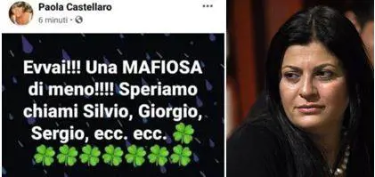 "Santelli? Evvai una mafiosa in meno..." E per la prof ora finisce male
