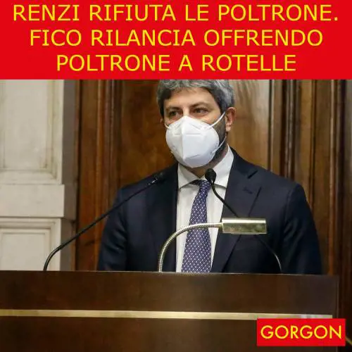 Ecco la satira del giorno: il rifiuto di Renzi e il rilancio di Fico