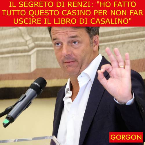 Ecco la satira del giorno: il segreto di Renzi