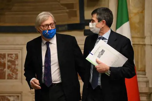 "Abbiamo ascoltato il presidente incaricato Sgarbi", il Lapsus di Lupi dopo le consultazioni