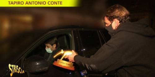 "Tapiro d'oro per Antonio Conte" Ma il tecnico spiazza così Staffelli