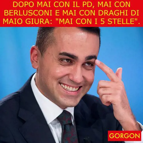 Ecco la satira del giorno. Il giuramento di Di Maio