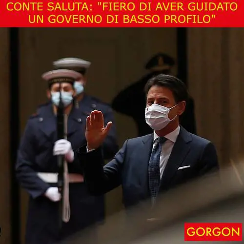 Ecco la satira del giorno. L'addio di Conte