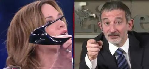 "Ti ha arricchito", "Ti infilo il tacco...". Asia Argento choc contro Senaldi 