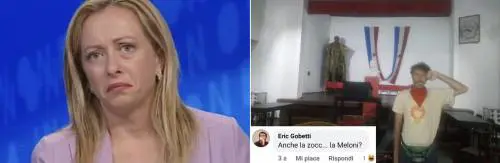 Quell'insulto choc alla Meloni ​dallo storico che nega le foibe
