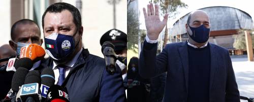 Scontro Salvini-Zingaretti: "Euro irreversibile? Solo la morte lo è..."