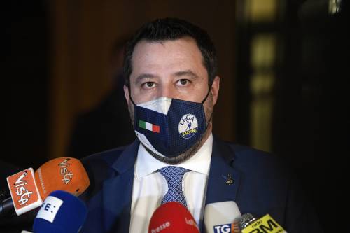 Salvini-Zingaretti, alleati già in lite. Draghi li riprende: basta propaganda