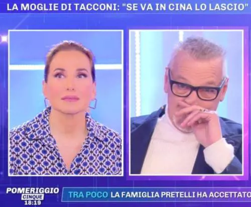 "Io non so quanto mi resta..." E Tacconi gela tutto lo studio