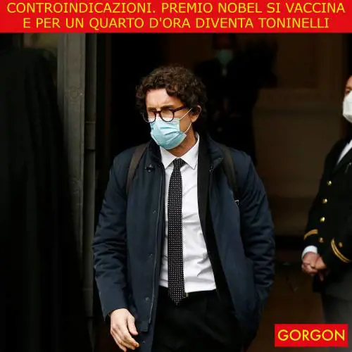 Ecco la satira del giorno. Controindicazione del vaccino