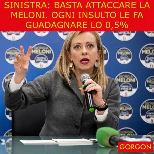 Ecco la satira del giorno: basta insulti alla Meloni
