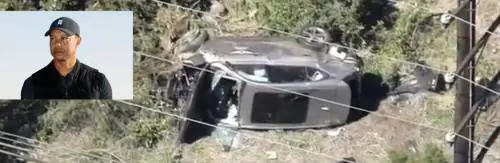 Grave incidente d'auto per Tiger Woods: il golfista in sala operatoria