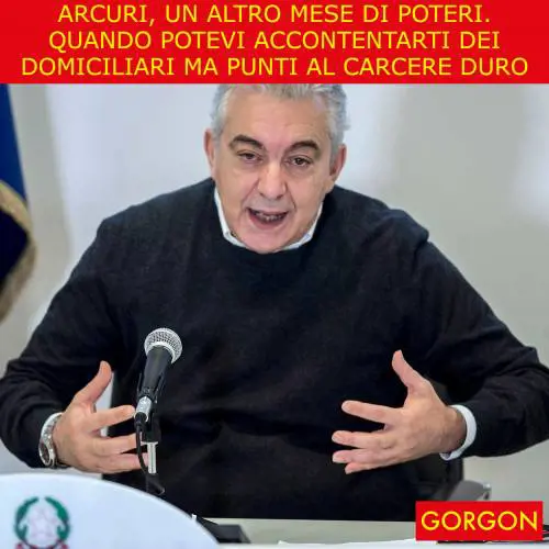 Ecco la satira del giorno. Arcuri non si accontenta