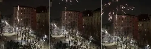 Non solo rave party, anche i fuochi d'artificio nell'ultima "notte gialla"