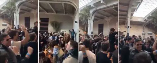 Centinaia al party smascherato. Follia a Milano: c'è anche Belen